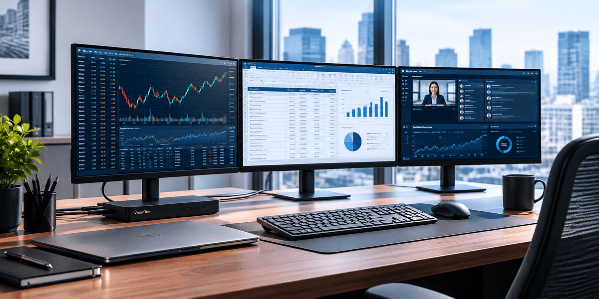 Build Better Financial Workstations for Analysts and Advisors - VisionTek.com