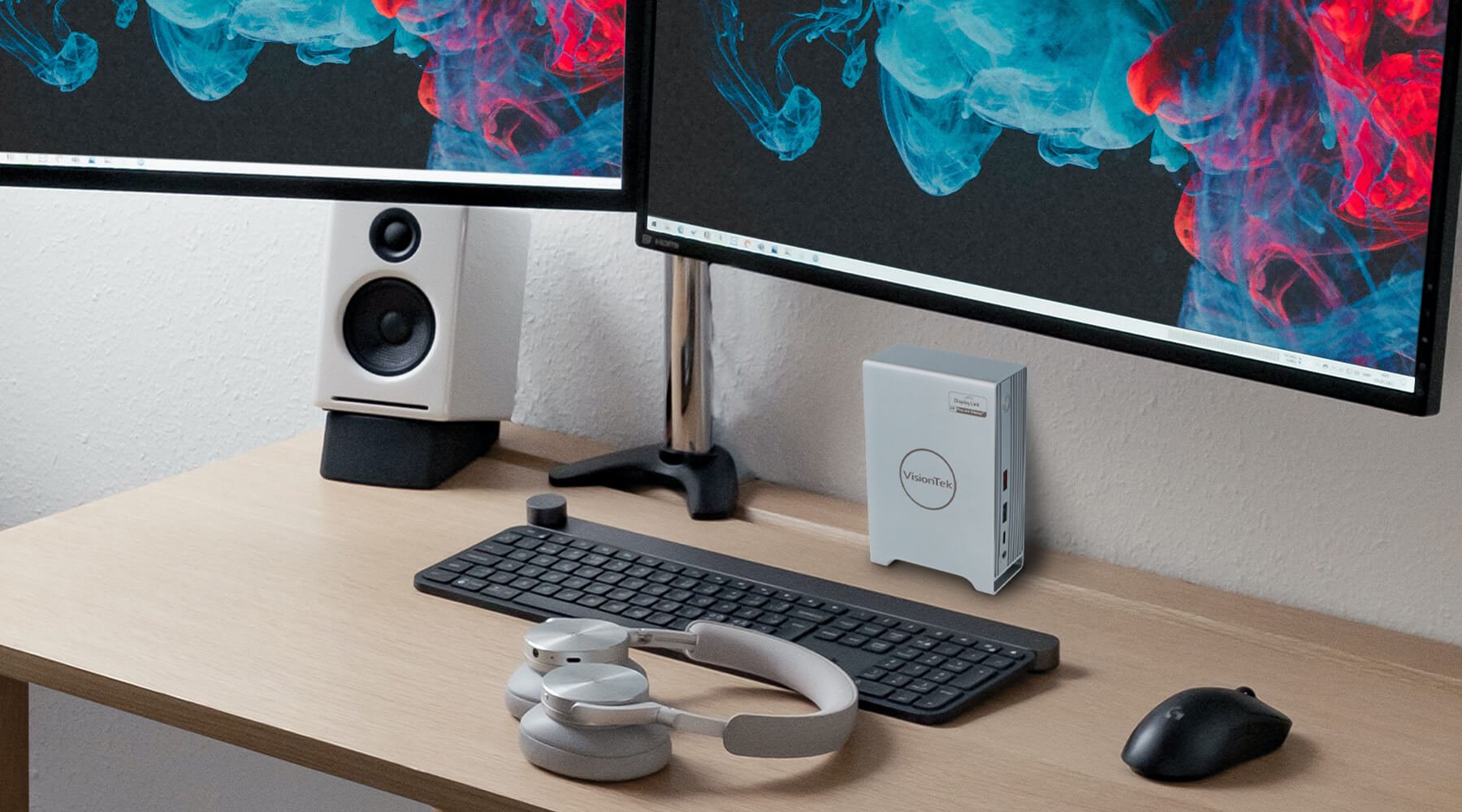 Expand Your Workspace with the Triple Display VT7100 - VisionTek.com