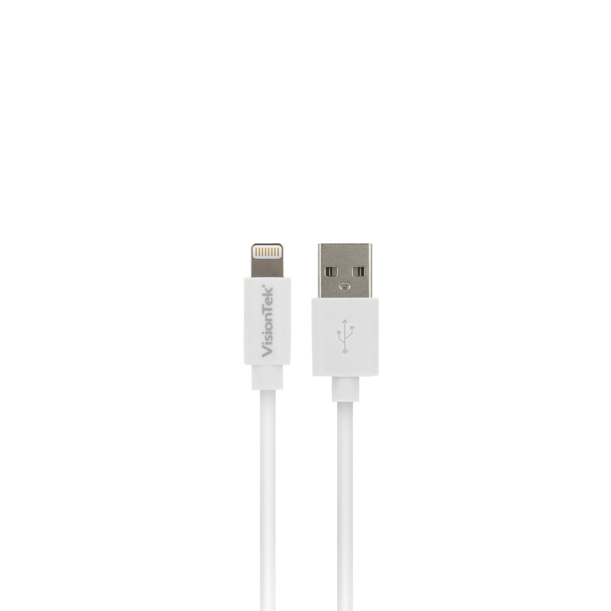VisionTek Lightning to USB Cable | 6.6 feet (2m) | MFi Certified | Charge & Sync | USB-A to Lightning | Compatible with iPhone, iPad & iPod Devices