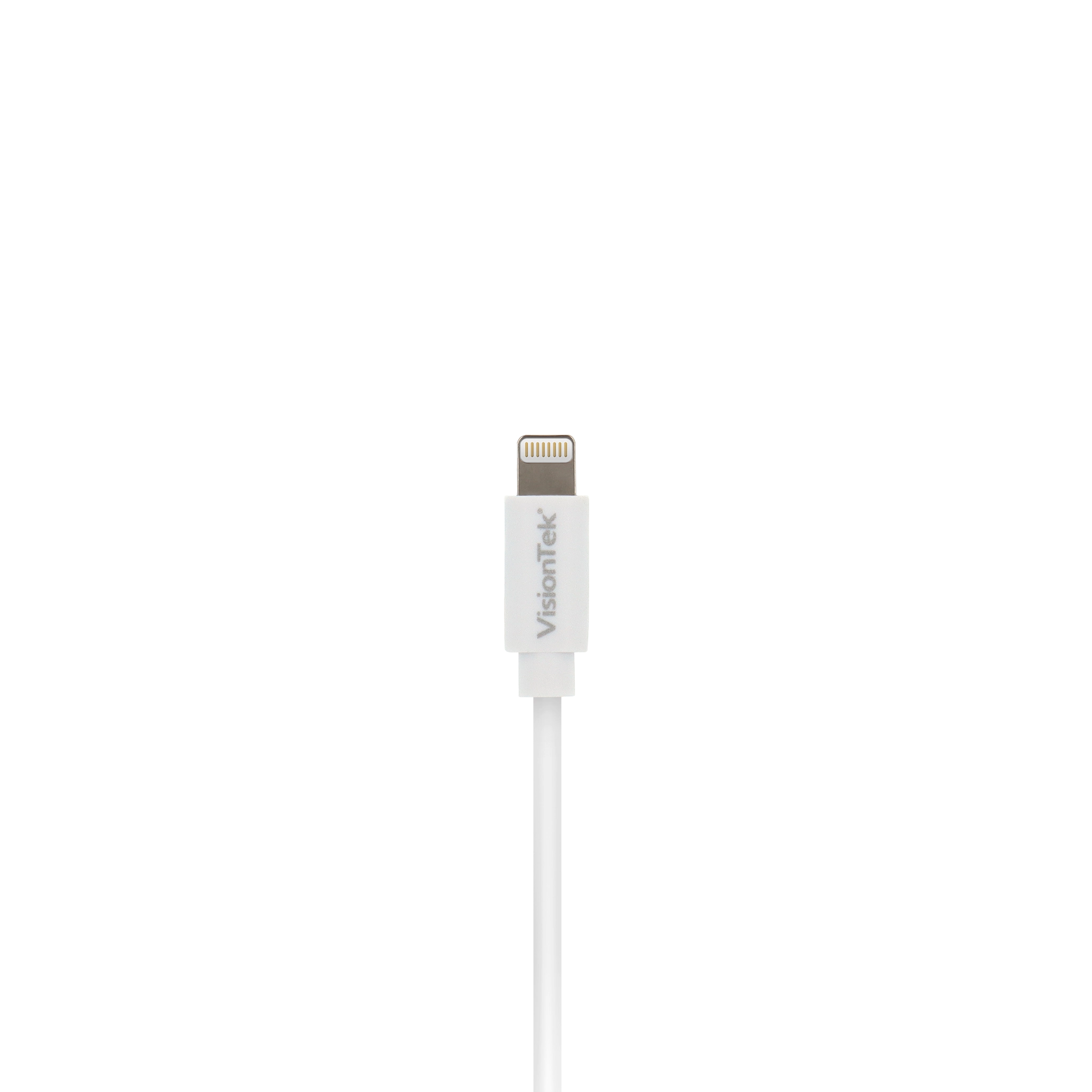 VisionTek Lightning to USB Cable | 6.6 feet (2m) | MFi Certified | Charge & Sync | USB-A to Lightning | Compatible with iPhone, iPad & iPod Devices