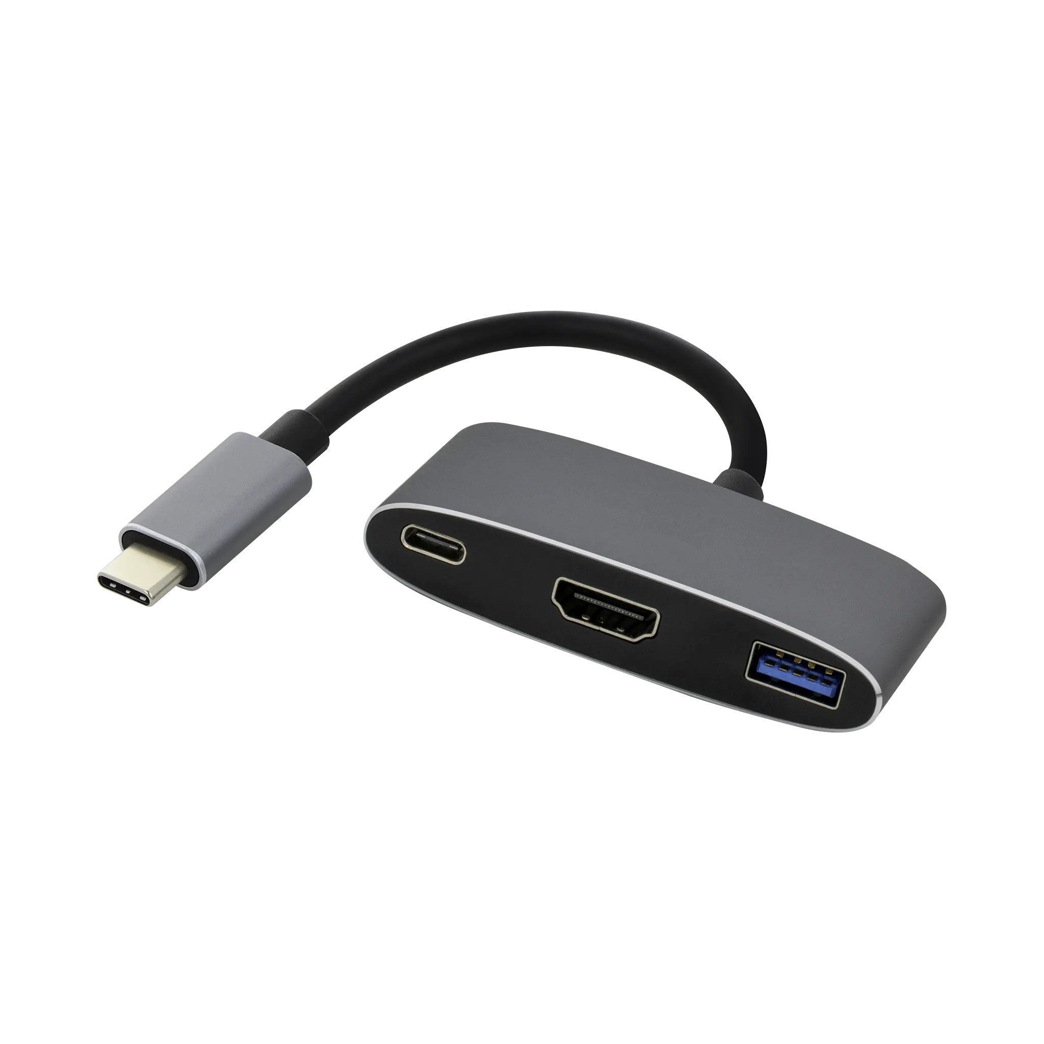 USB-C to HDMI, USB and USB-C with Power Delivery Adapter –