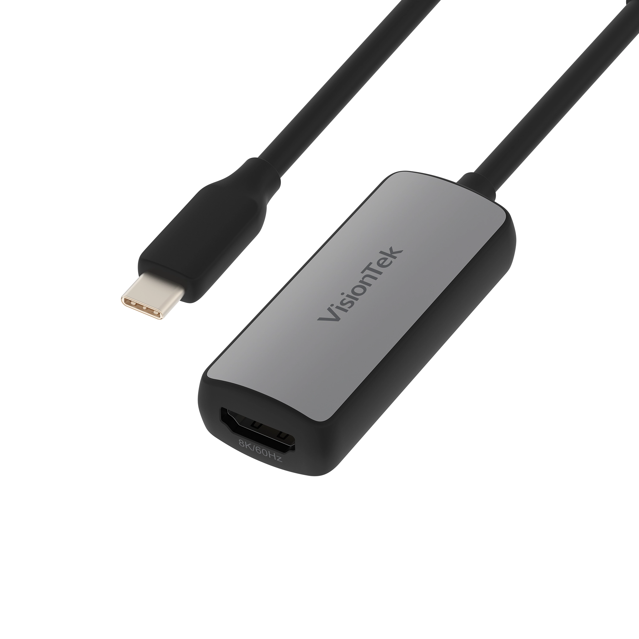 VisionTek USB C to HDMI 8K UHD Adapter | 8K Display Support | USB-C DP Alt Mode Compatible | Windows Mac ChromeOS