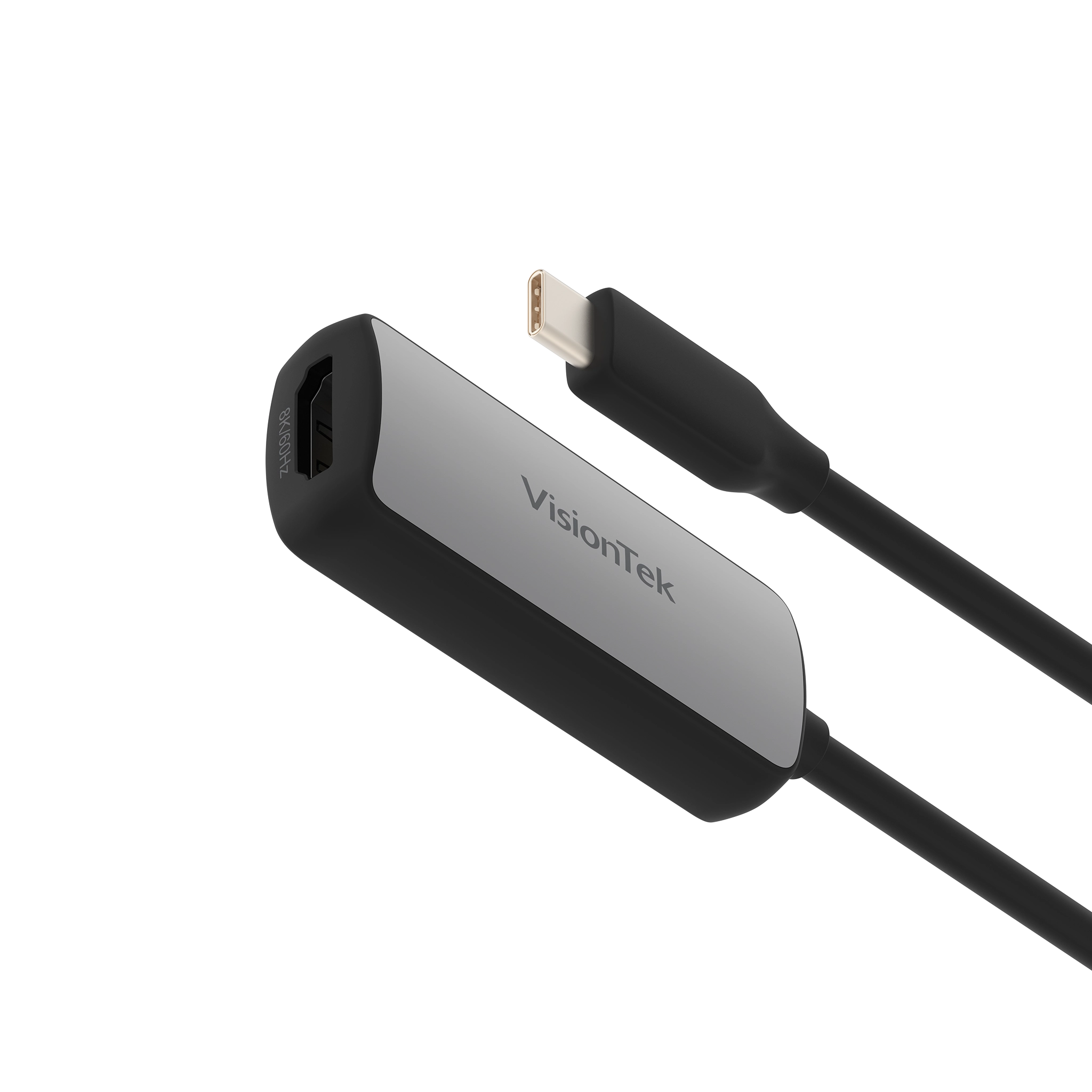 VisionTek USB C to HDMI 8K UHD Adapter | 8K Display Support | USB-C DP Alt Mode Compatible | Windows Mac ChromeOS