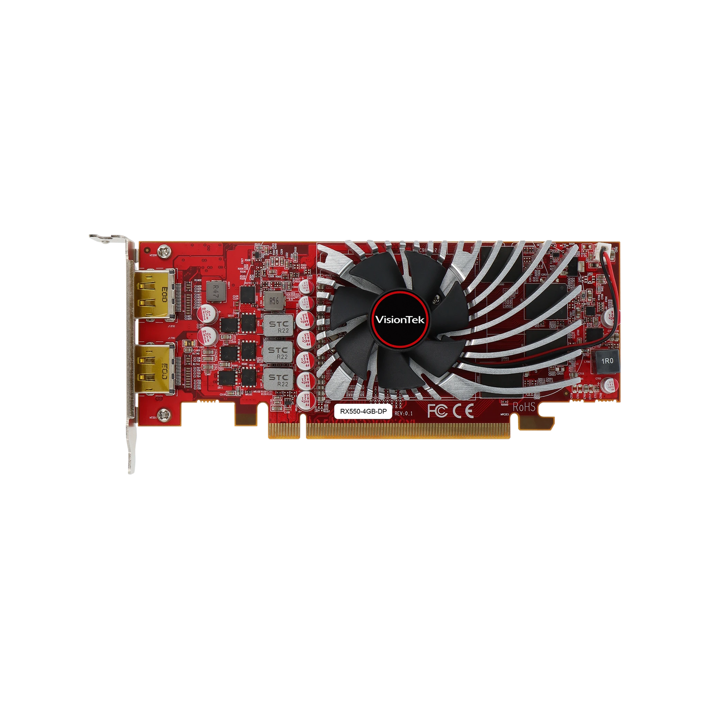 Radeon RX 550 SFF 4GB GDDR5 2M (2x DP)