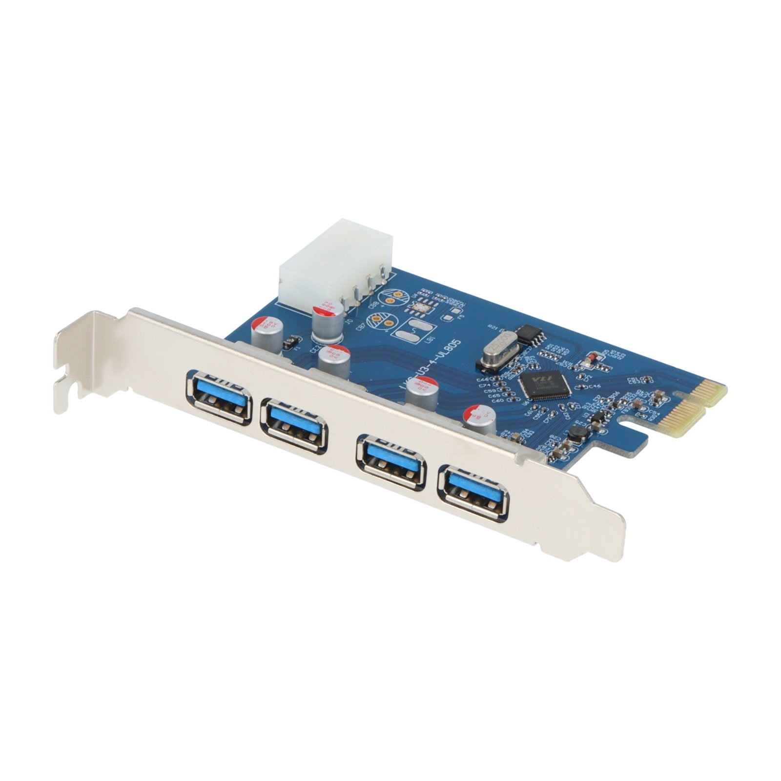 VisionTek 4 Port USB 3.0 x1 PCIe Expansion Card | Add SuperSpeed