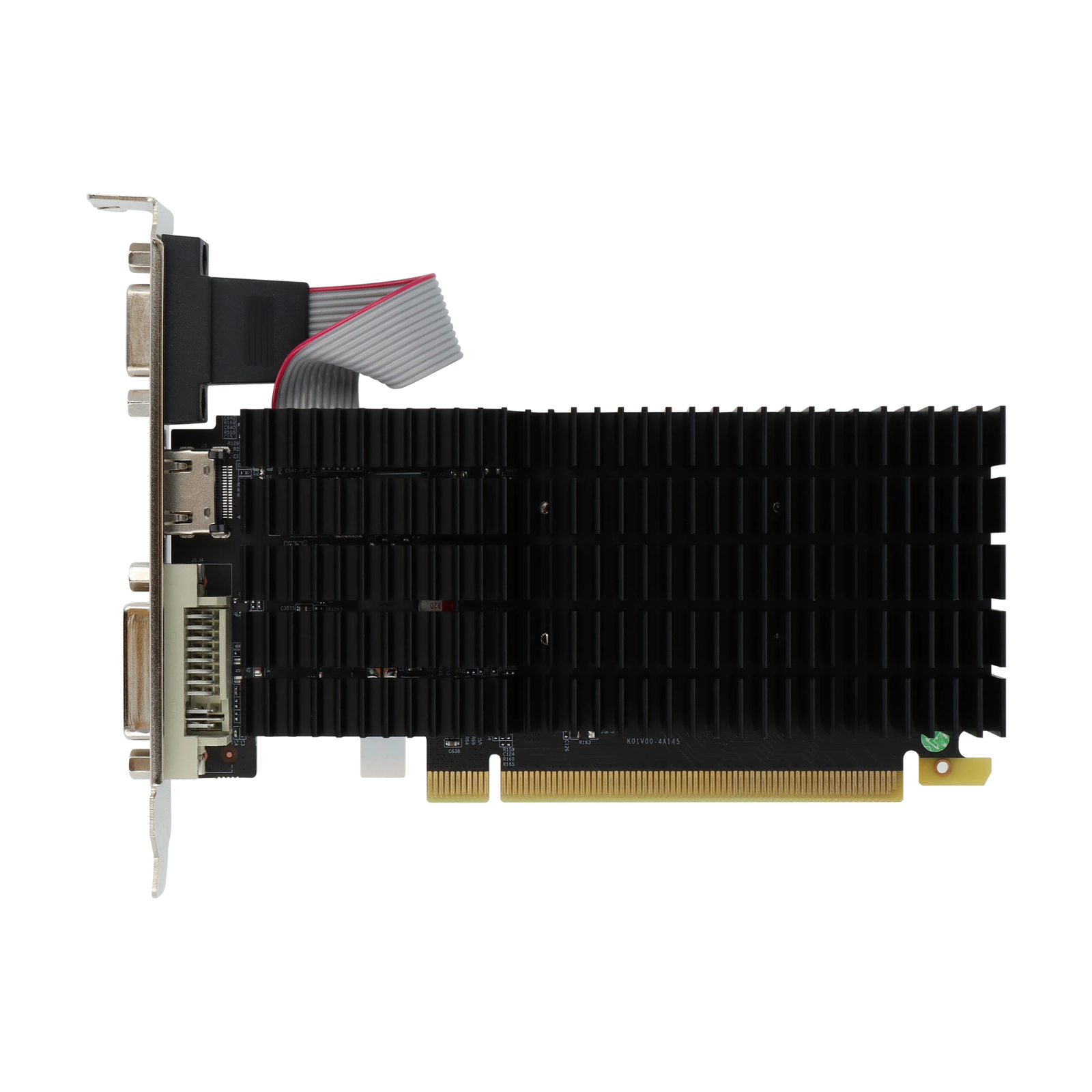 VisionTek.com - VisionTek Graphics Card - 4GB OCPC NVIDIA GeForce GT 730 DDR3 | Passive Cooled | Triple Display Support | HDMI, DVI - D, VGA | 4K @ 60Hz | 25W | SFF Bracket