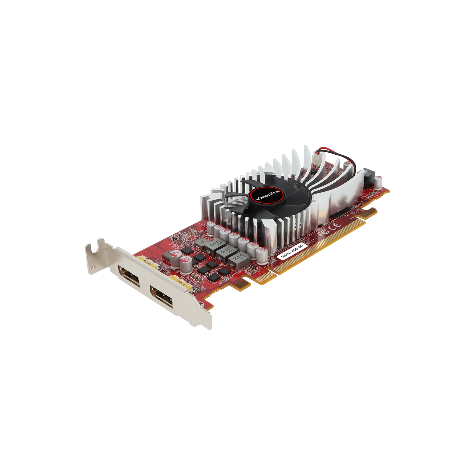 VisionTek Graphics Card 4GB Radeon RX 550 SFF GDDR5 2x