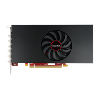 VisionTek.com - VisionTek Graphics Card - 8GB Radeon RX 580 GDDR5 | 6x Mini DisplayPort | 4K @ 60Hz | PCIe 3.0 x16 | Six Monitor Support | Compact & Efficient for Business