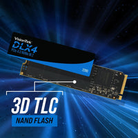 VisionTek.com - VisionTek SSD - 2TB DLX4 2280 M.2 | PCIe Gen4 NVMe | Up to 5200MB/s Read | OPAL 2.0 SED Encryption | High - Speed Secure Storage