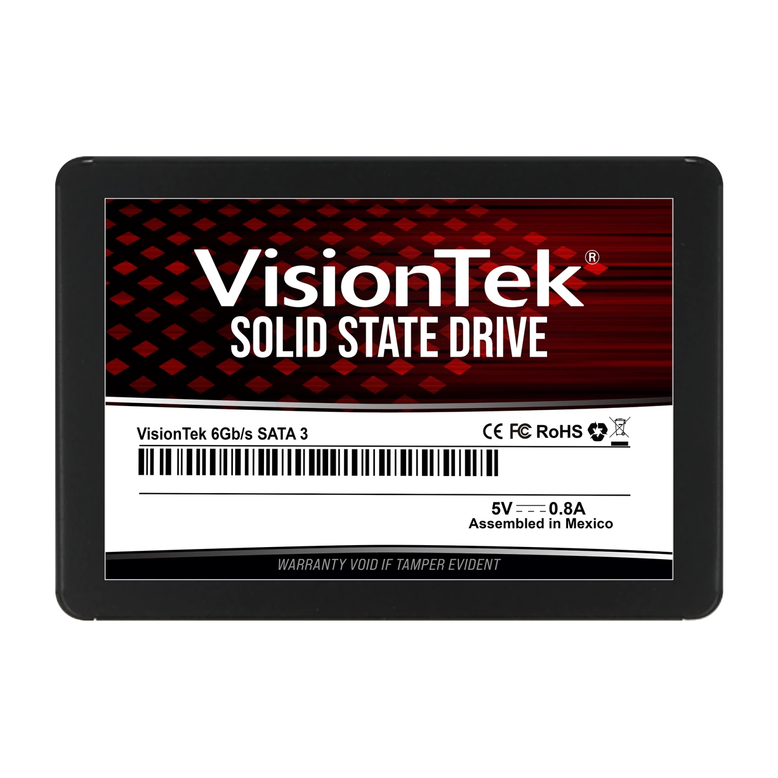 VisionTek.com - VisionTek SSD - 480GB 3D MLC 2.5" SSD | SATA 6Gb/s | Up to 550MB/s | 3D MLC NAND Storage