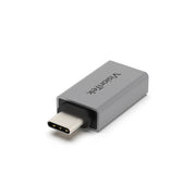 VisionTek.com - VisionTek USB - C to USB - A Adapter 3 - Pack β 10Gbps USB 3.2 Gen 2, Aluminum, Up to 15W Charging for iPhone, MacBook, iPad, Dell, Galaxy