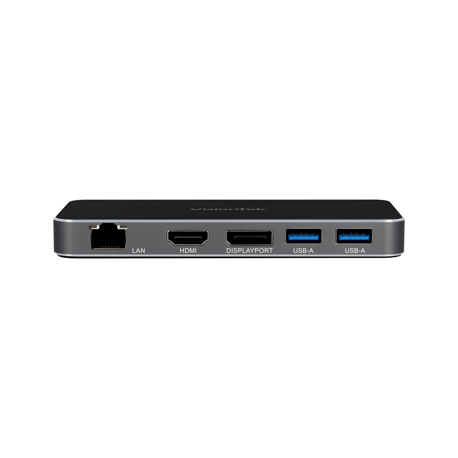 VisionTek.com - VisionTek VT350 USB - C Portable Docking Station | Dual Display | DP Alt Mode | 100W Power Delivery | USB - A, USB - C, Ethernet | Windows, Mac, ChromeOS Compatible