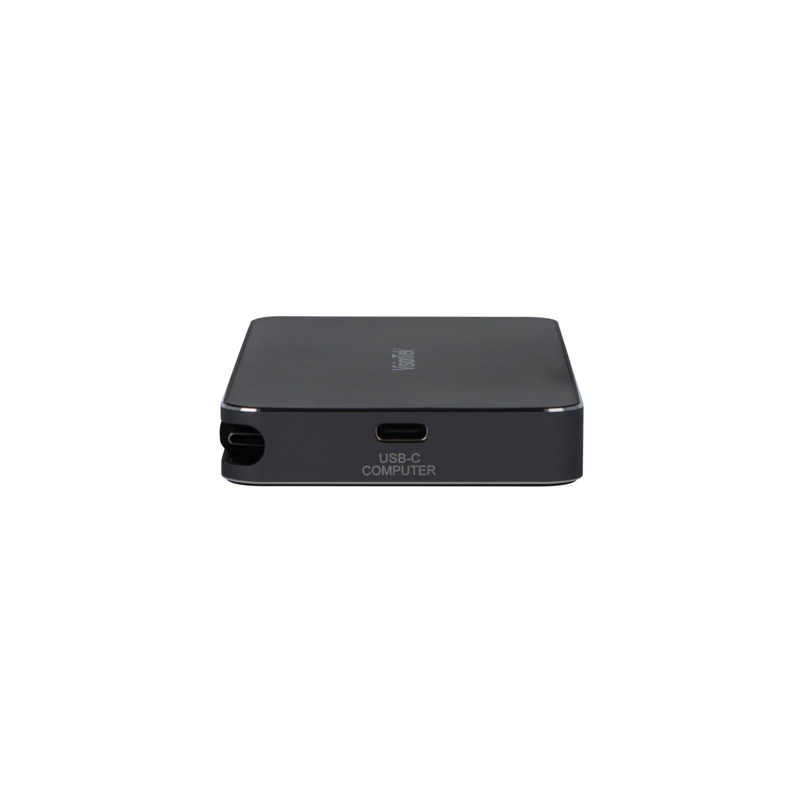 VisionTek.com - VisionTek VT400 USB - C Portable Docking Station - Refurbished | Dual Display | DP Alt Mode | 100W Power Delivery | USB - A, USB - C, Ethernet | Windows, Mac, ChromeOS Compatible