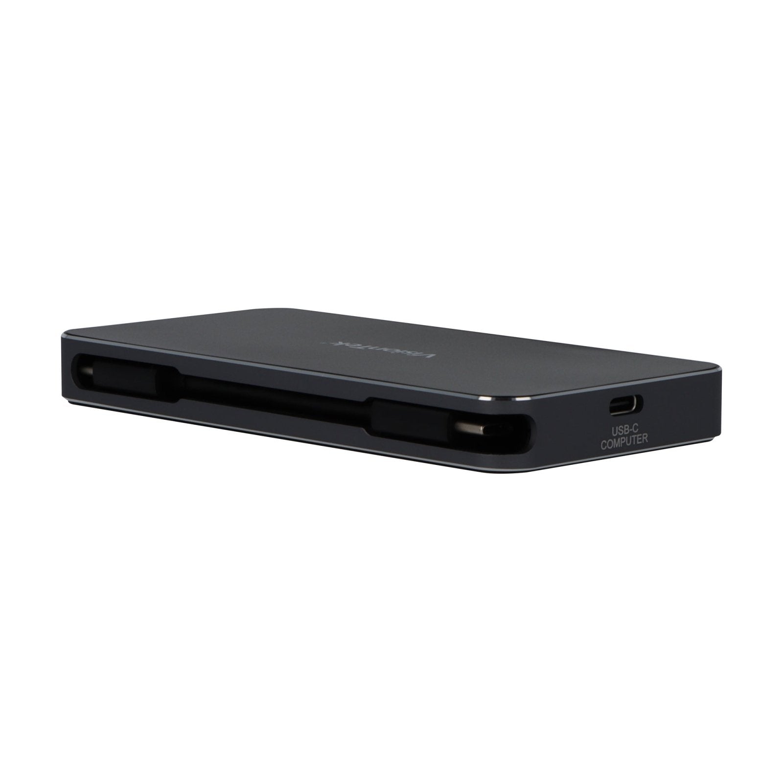 VisionTek.com - VisionTek VT400 USB - C Portable Docking Station - Refurbished | Dual Display | DP Alt Mode | 100W Power Delivery | USB - A, USB - C, Ethernet | Windows, Mac, ChromeOS Compatible