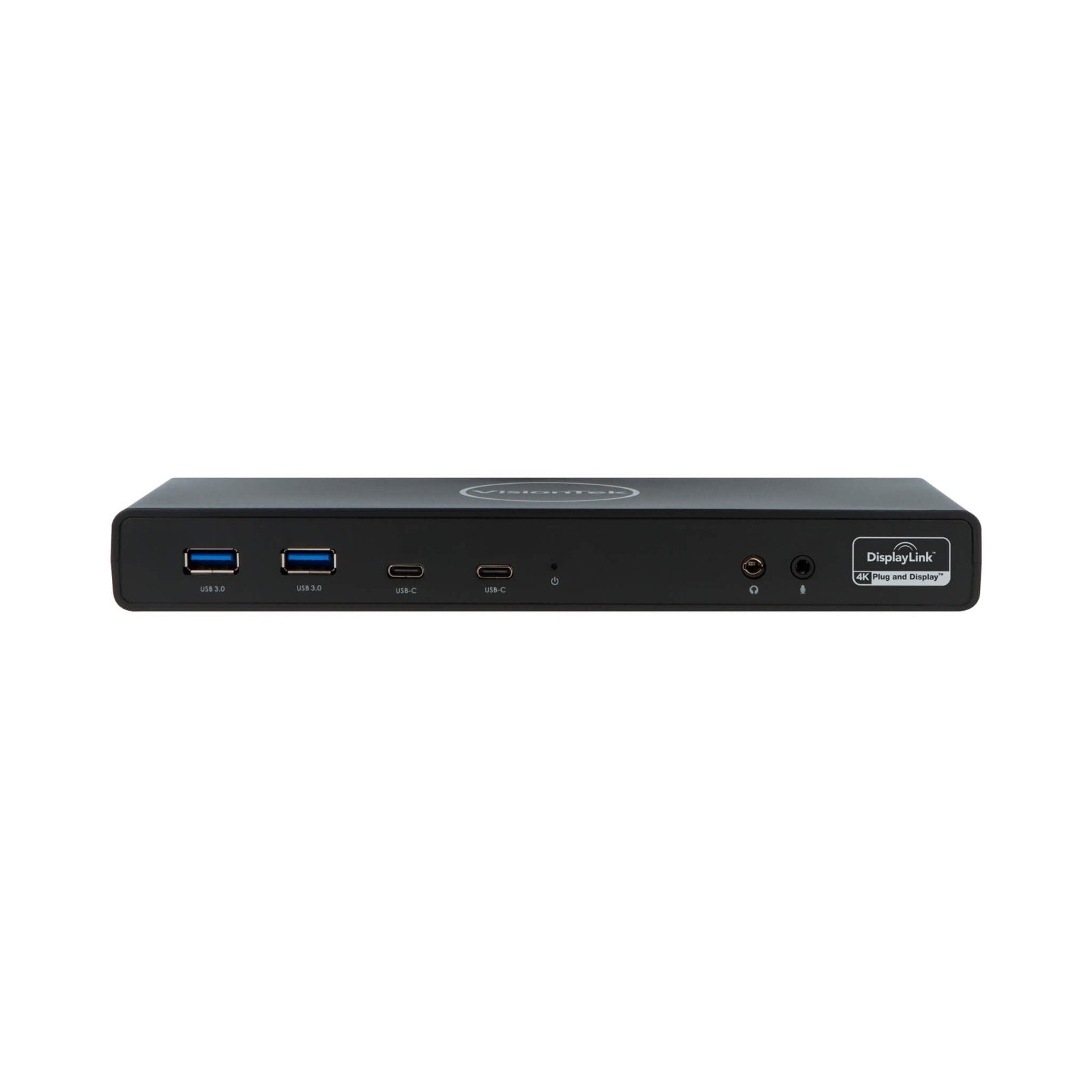VisionTek.com - VisionTek VT4510 Dual 4K Docking Station (Refurbished) | USB - C & USB - A | 100W Power Delivery | DisplayLink | DP & HDMI | Gigabit Ethernet | Universal Compatibility