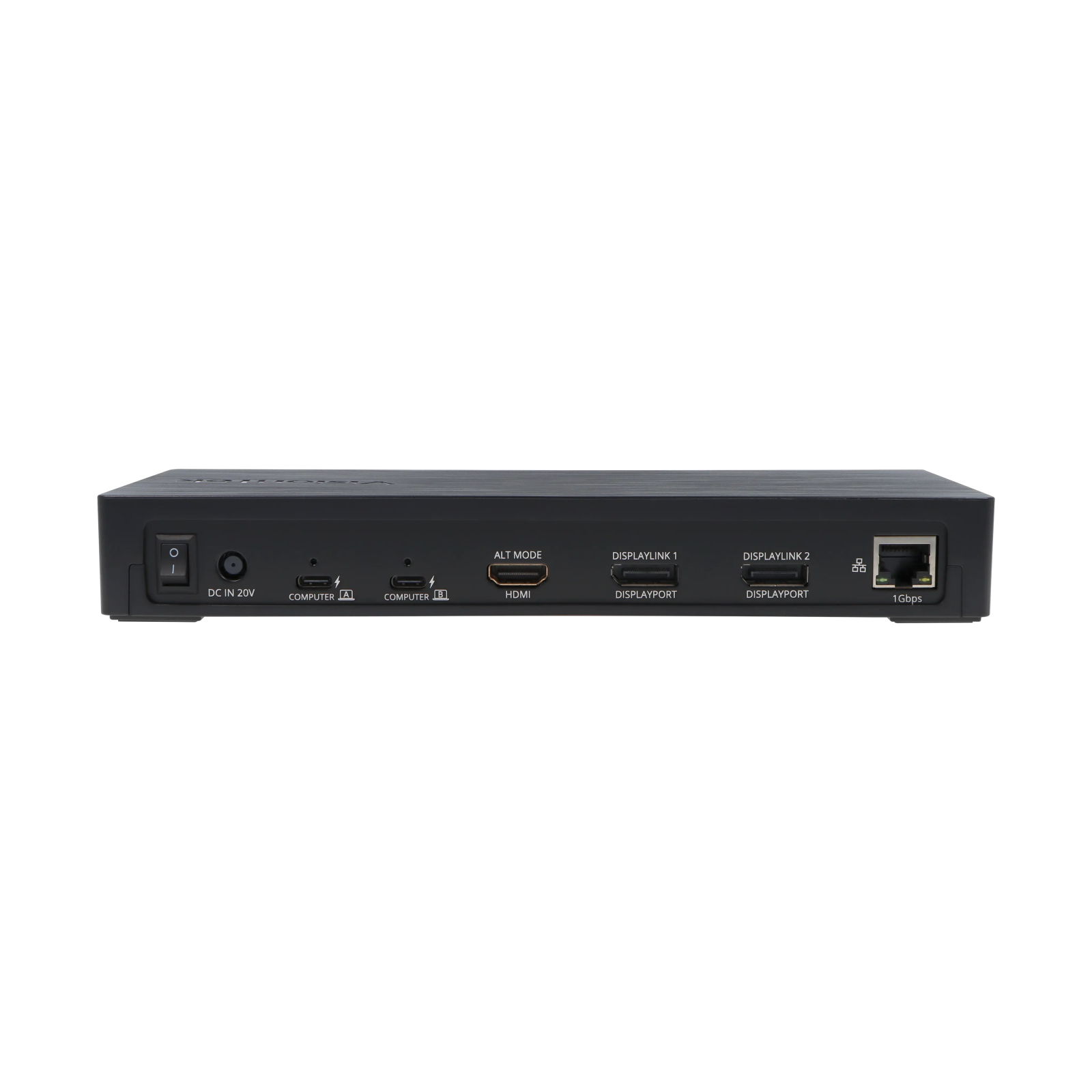 VisionTek.com - VisionTek VT4950 USB - C KVM Docking Station | Triple 4K Display | Dual Host Switch | DisplayLink + DP Alt Mode | 100W Power Delivery Per System | 230W Power Adapter Included | Windows, Mac, ChromeOS Compatible