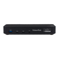 VisionTek.com - VisionTek VT7000 Triple Display 4K Docking Station - Refurbished | 100W Power Delivery | USB - C & USB - A | Universal Compatibility