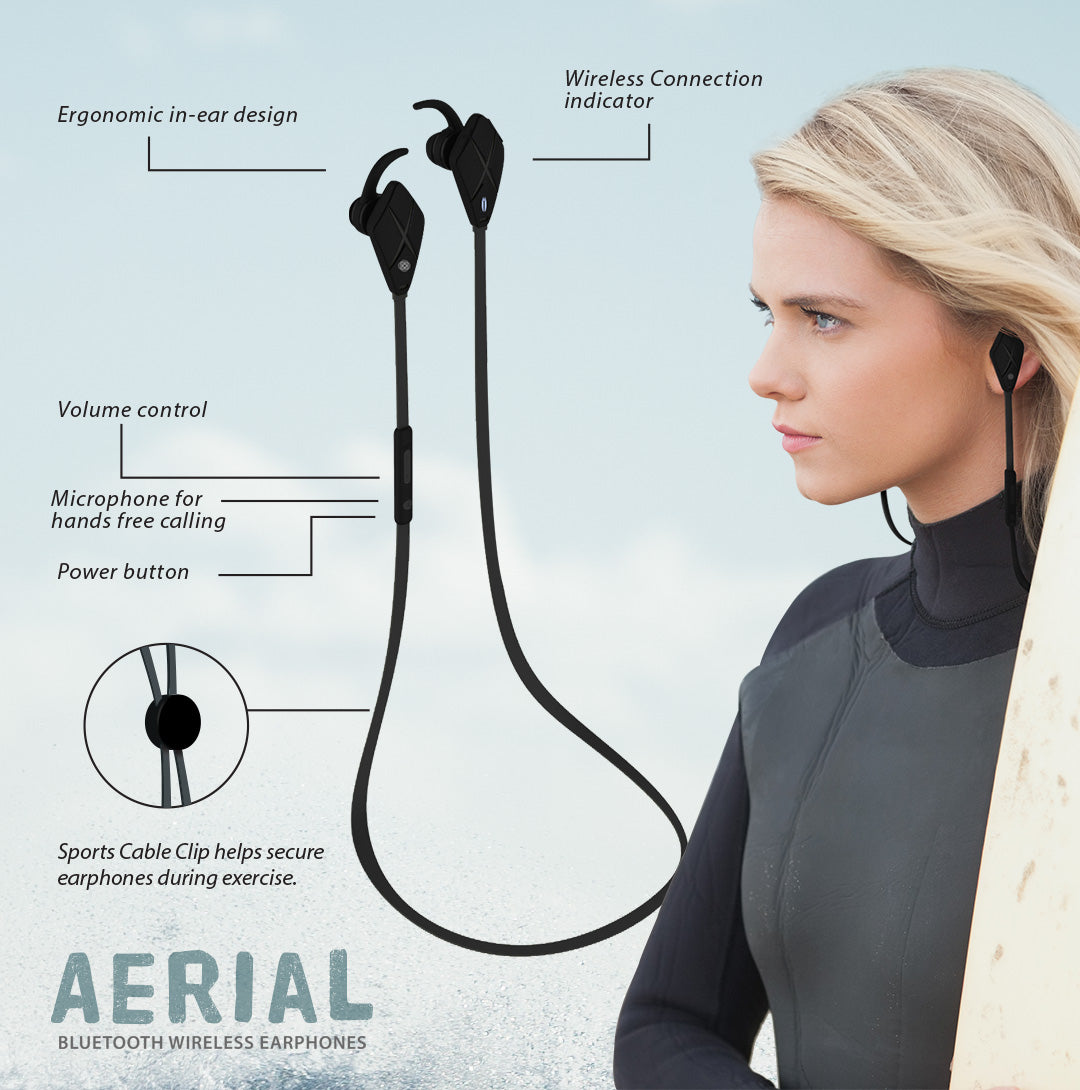 Aerial Bluetooth Earphones