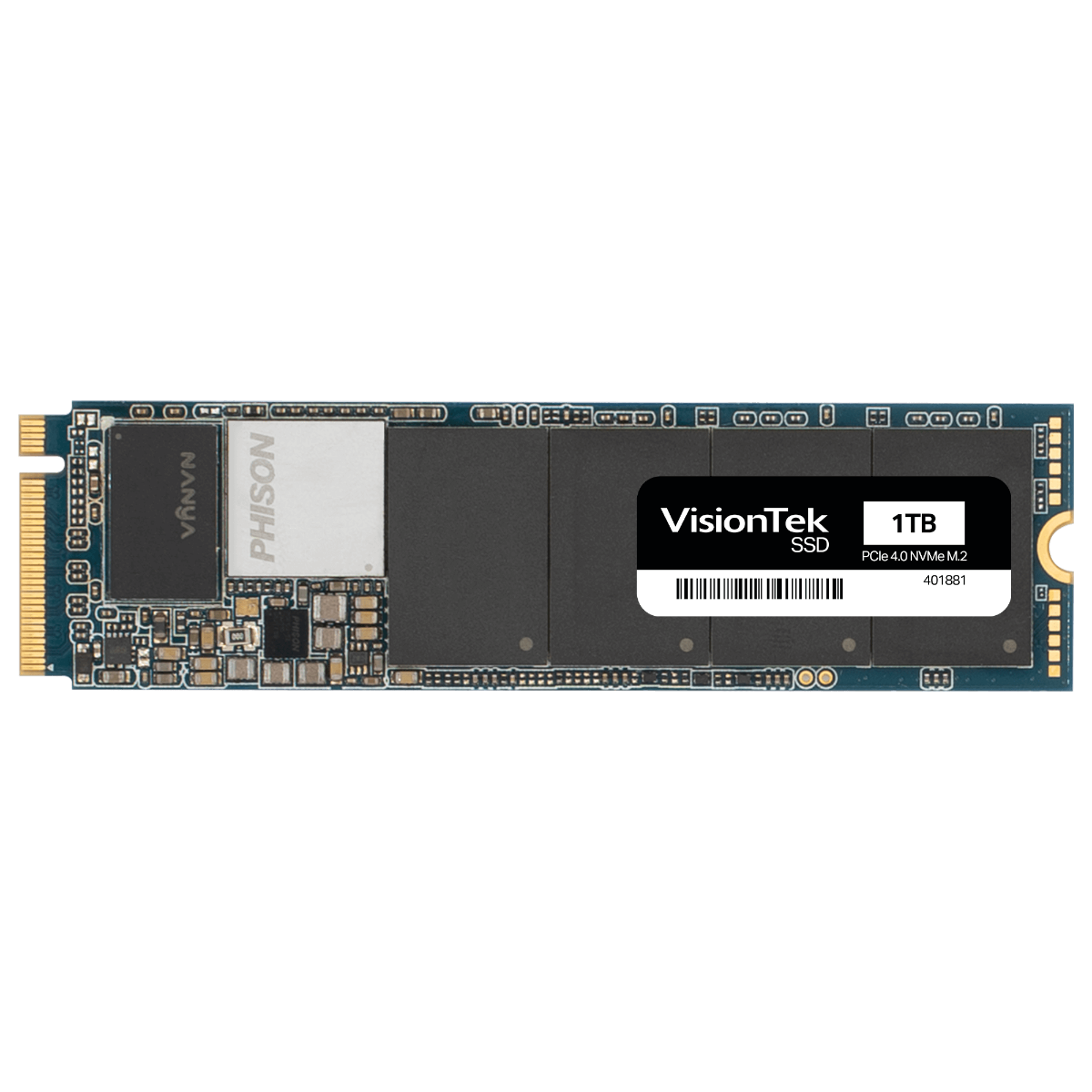 VisionTek PCIe Gen 4.0 x 4 TLC M.2 SSD (NVMe) –, ssd nvme 1tb