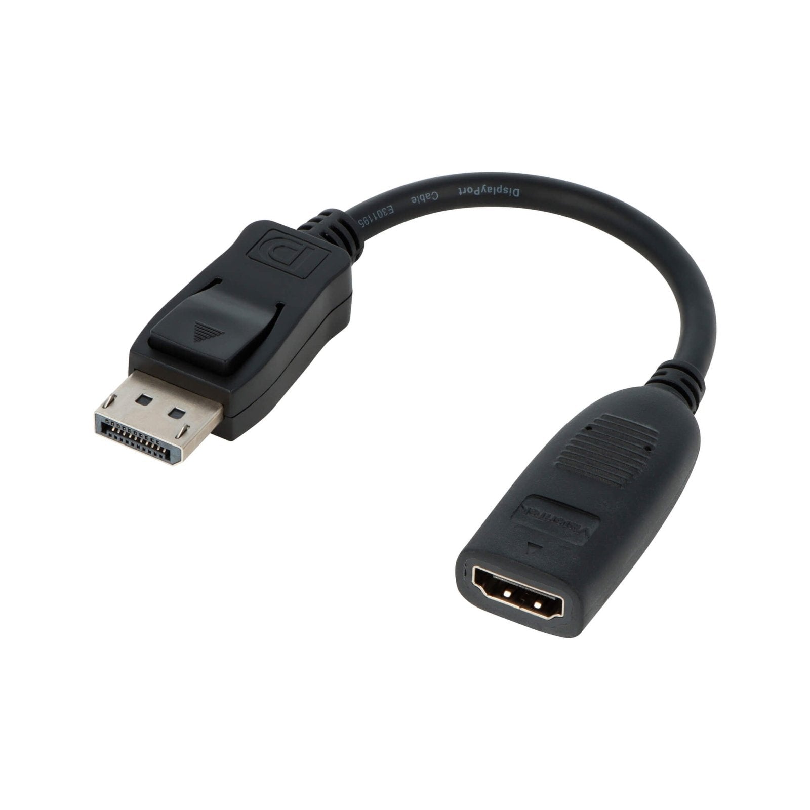 VisionTek.com - VisionTek DisplayPort to HDMI 2.0 4K Active Adapter | 7" Cable | DP 1.2 to HDMI 2.0 | 3840x2160 @ 60Hz | PC & Mac Compatible