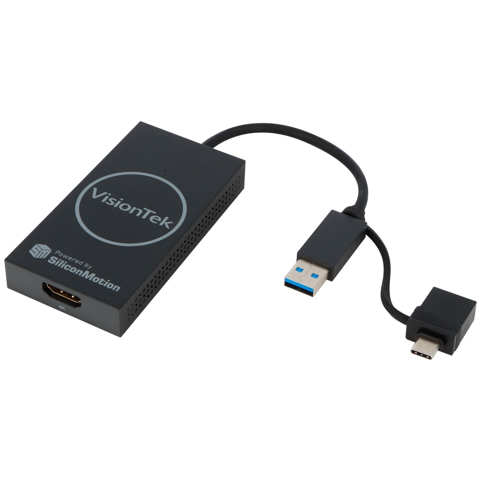 VisionTek.com - VisionTek USB 3.0 to HDMI Adapter VT90 | 4K Display Support | USB - A & USB - C Compatible | Windows Mac ChromeOS