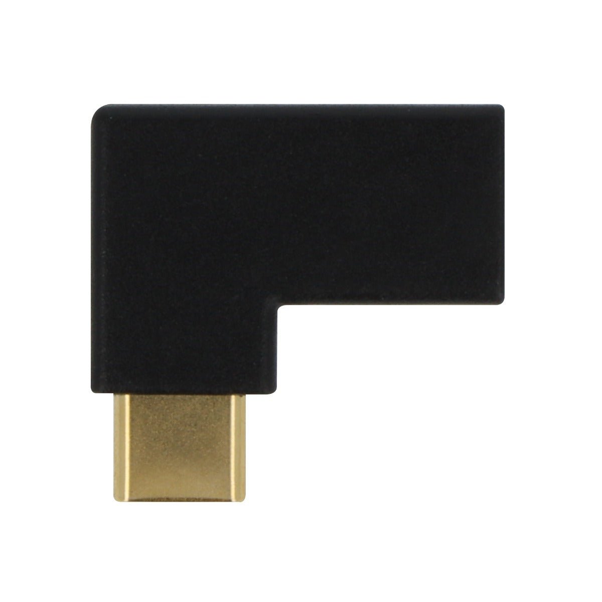 VisionTek.com - VisionTek USB - C Right Angle Adapter | 100W Power Delivery | 10Gbps Data | 4K Display Support | USB - C Male to Female