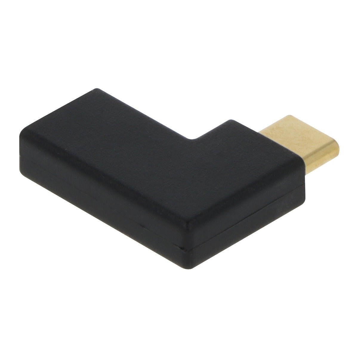 VisionTek.com - VisionTek USB - C Right Angle Adapter | 100W Power Delivery | 10Gbps Data | 4K Display Support | USB - C Male to Female