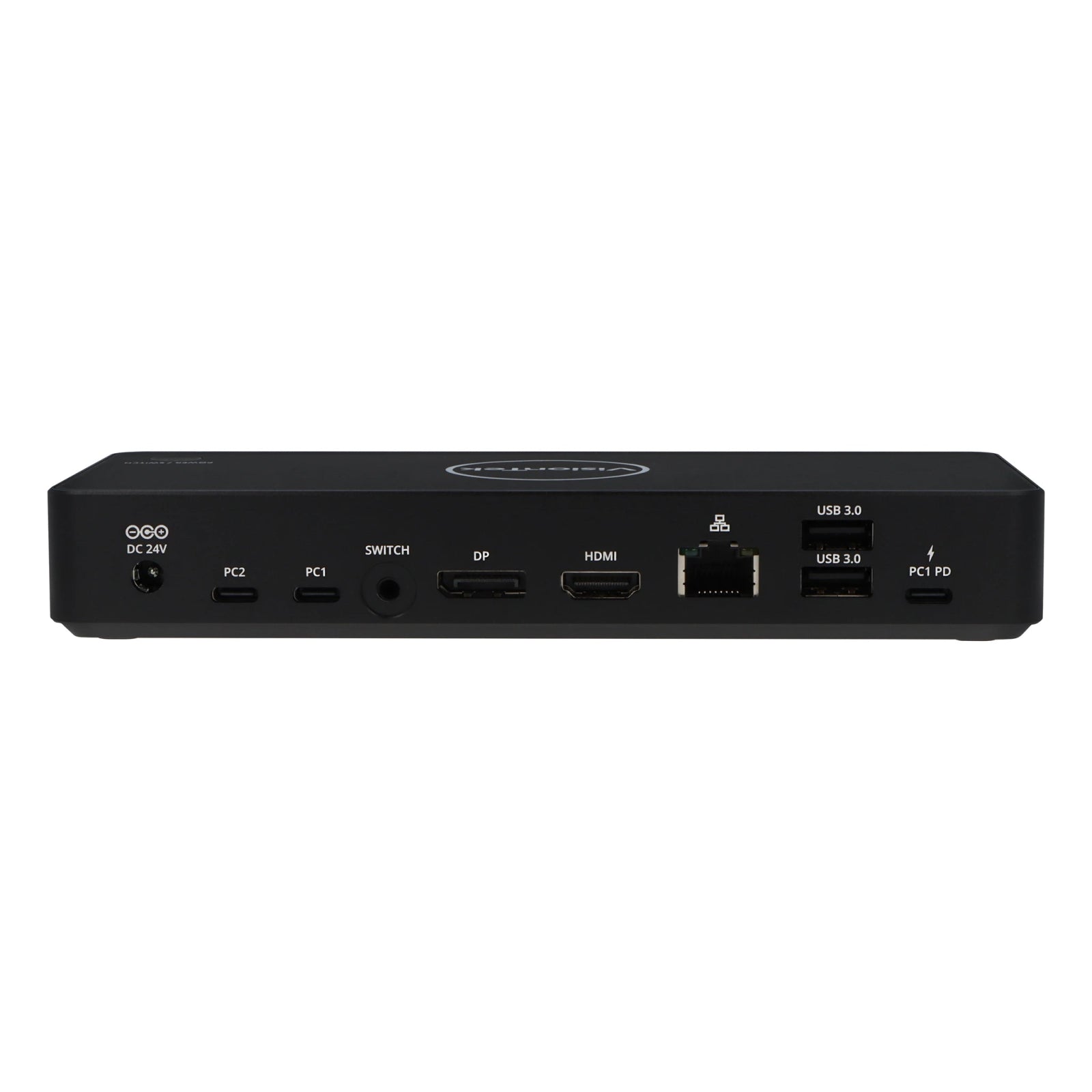 VisionTek.com - VisionTek VT2900 USB - C KVM Docking Station | Dual System Dock | DP Alt Mode | Dual Display | 100W Power Delivery | 130W Power Adapter Included | Windows, Mac Compatible