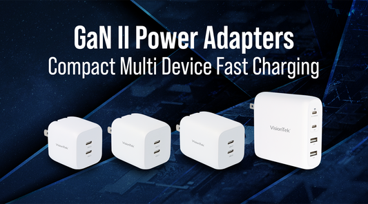 Press - VisionTek announces powerful new USB-C power adapters