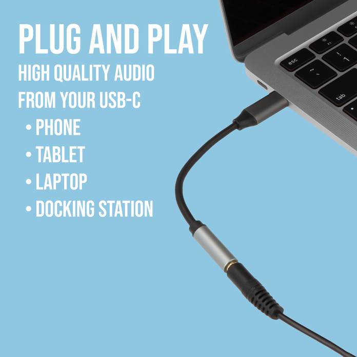 USB-C to 3.5mm Aux Adapter