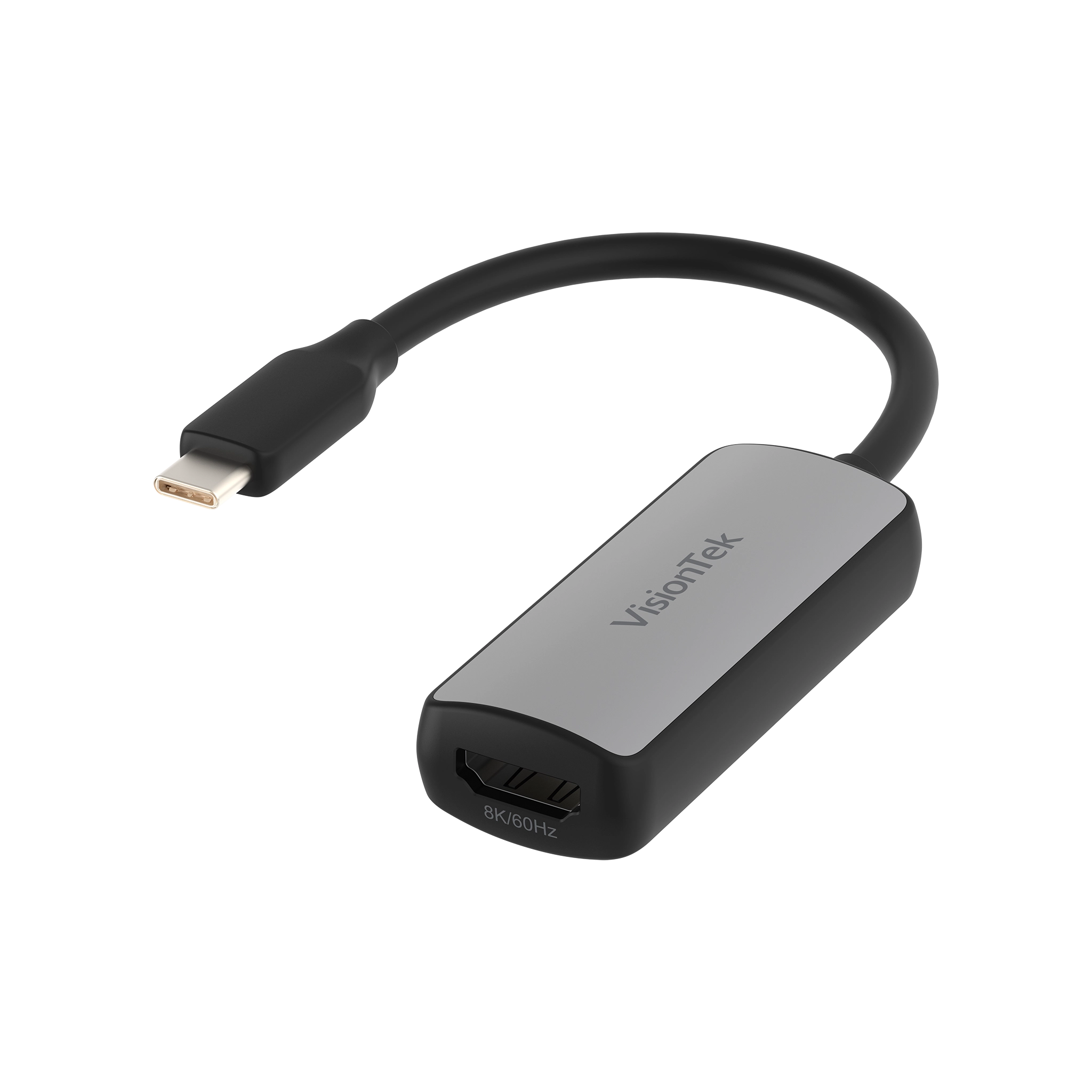 VisionTek USB C to HDMI 8K UHD Adapter | 8K Display Support | USB-C DP Alt Mode Compatible | Windows Mac ChromeOS