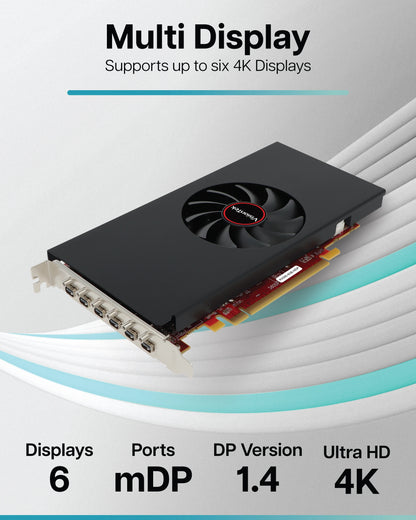 Radeon RX 580 8GB GDDR5 6M (6x MiniDP)