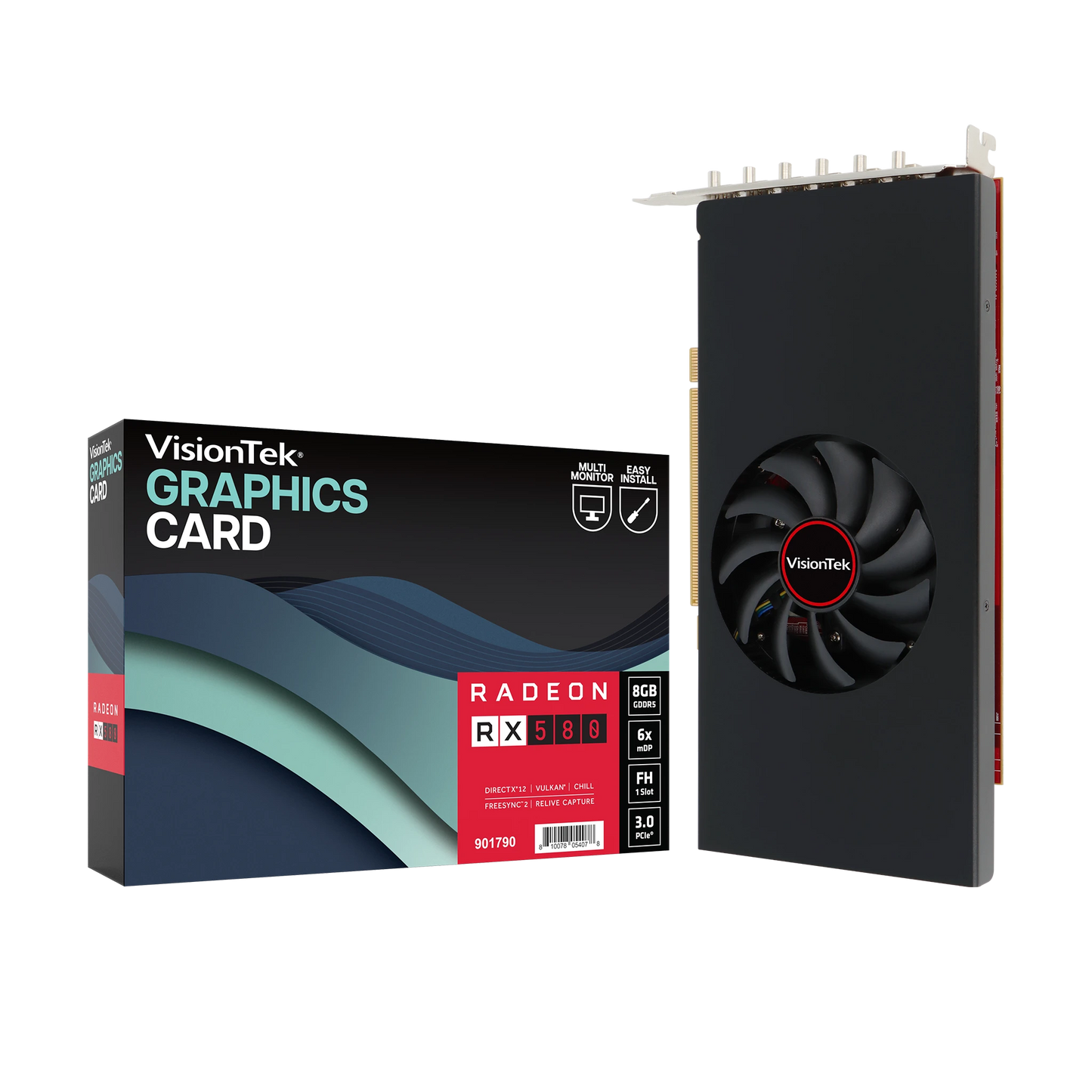 Radeon RX 580 8GB GDDR5 6M (6x MiniDP)