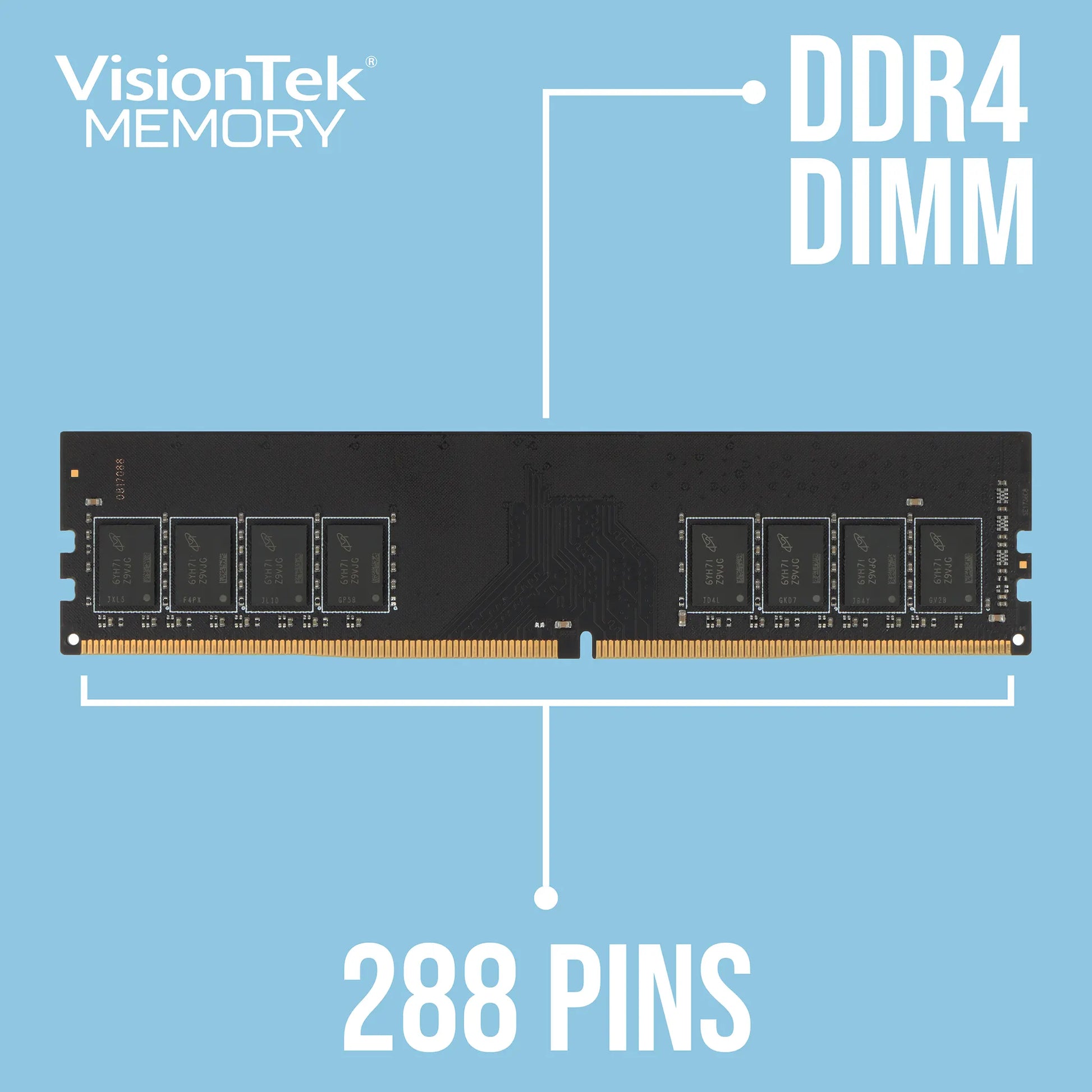 Imation CL19 U DIMM - 8Go - DDR4 2666 Mhz