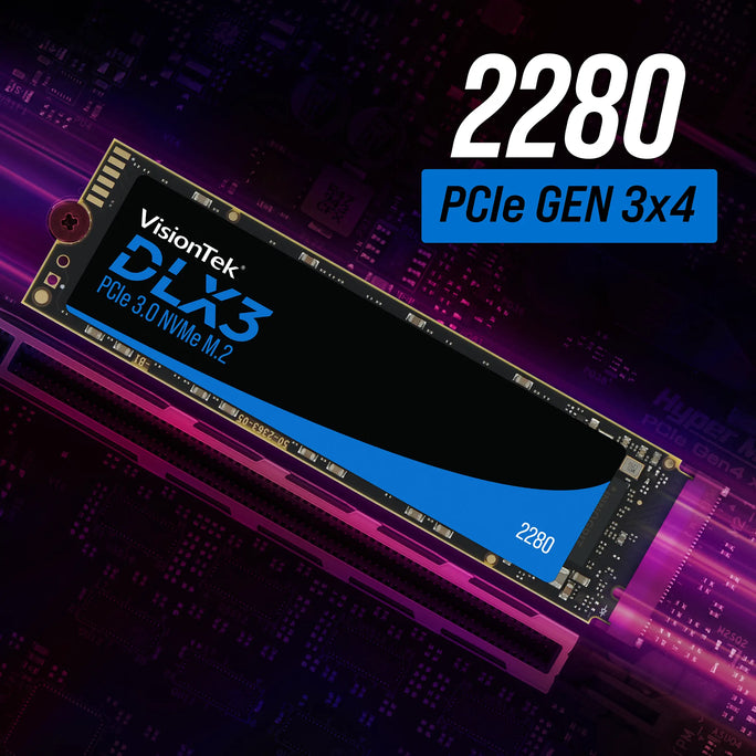 VisionTek DLX3 2280 M.2 PCIe 3.0 x4 SSD (NVMe)