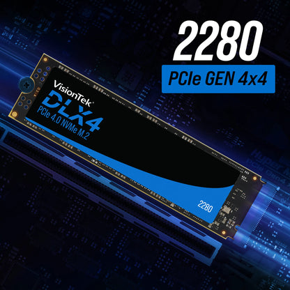 VisionTek DLX4 2280 M.2 PCIe 4.0 x4 SSD (NVMe)