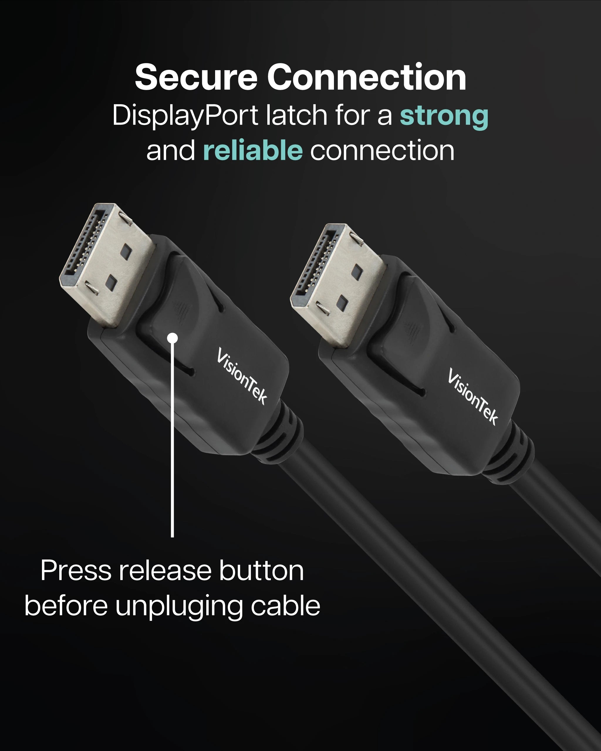 DisplayPort to DisplayPort 1.4 Cable