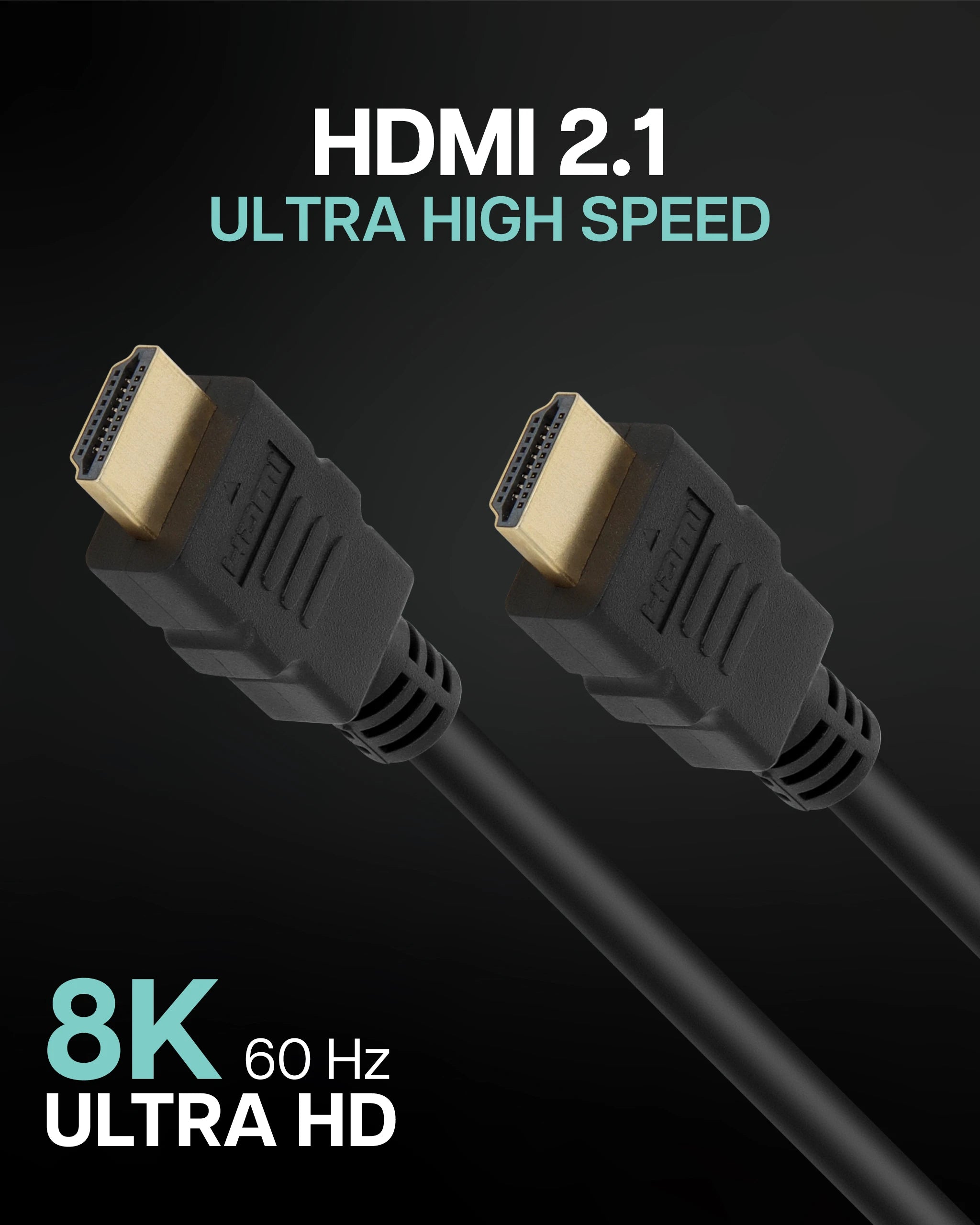 Ultra High Speed HDMI 2.1 Cable - 48Gbps (M/M)