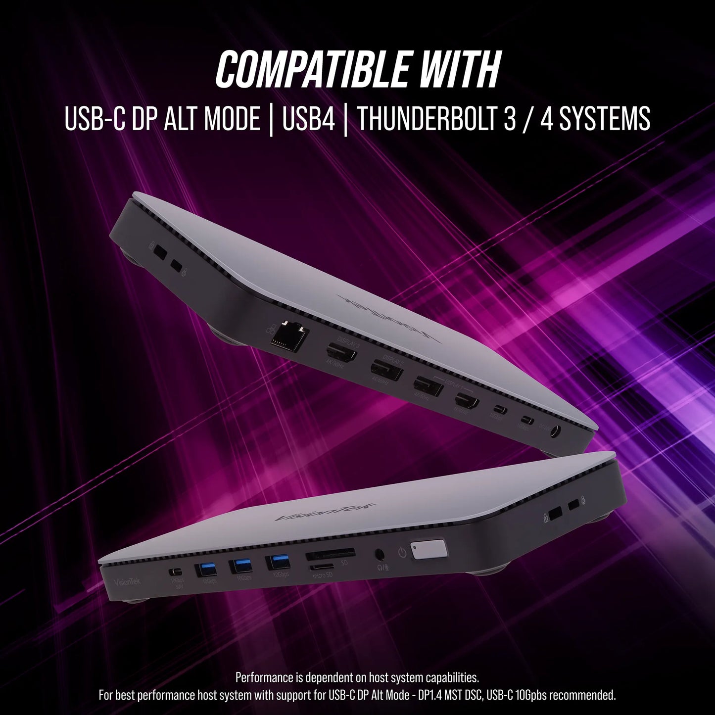 VT2600 Docking Station - Expand Your Visual Workspace – VisionTek.com