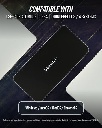 VT350 Portable USB-C Docking Station with Power Passthrough