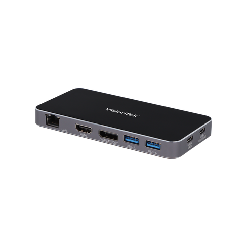 VisionTek VT400 Portable Docking Station (USB-C, MST)