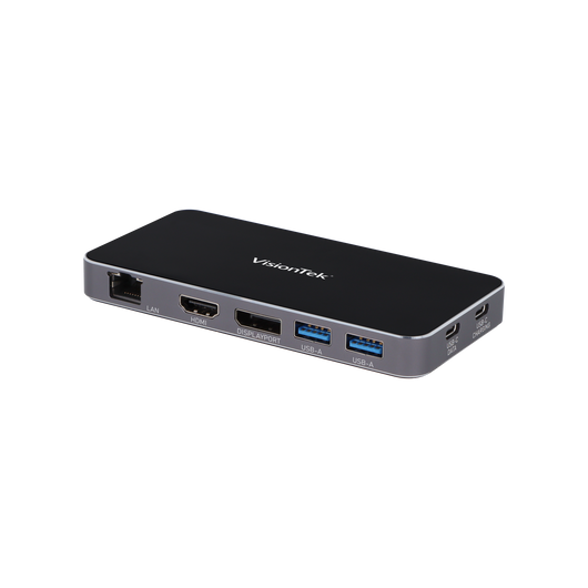 VisionTek VT400 Portable Docking Station (USB-C, MST)