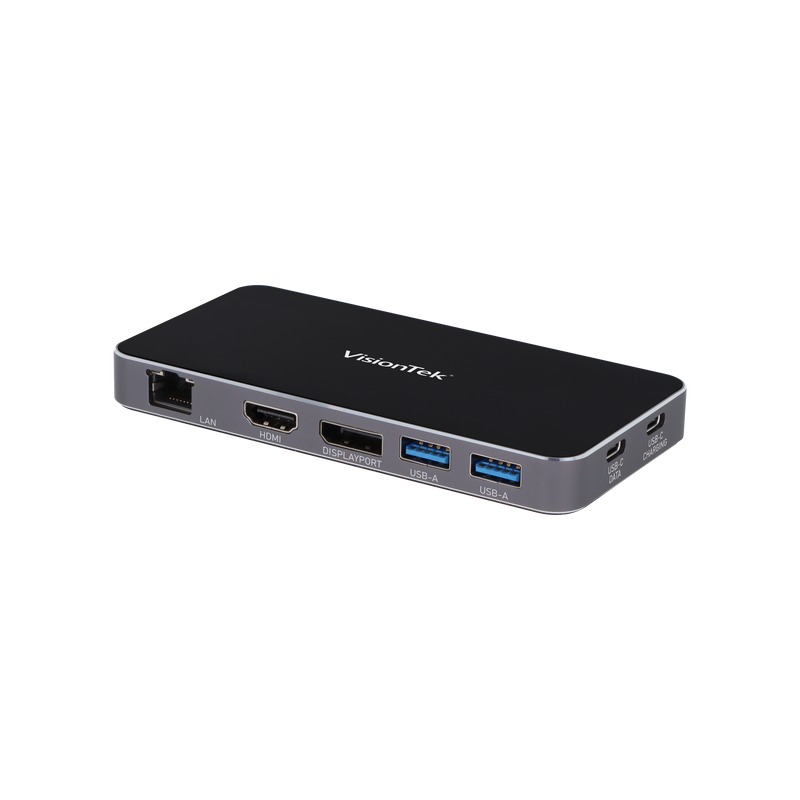 VisionTek VT400 Portable Docking Station (USB-C, MST)