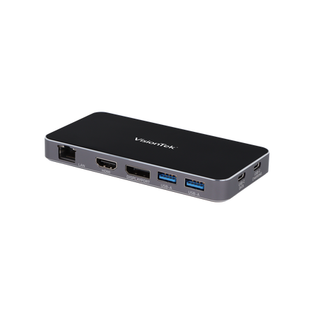 VT350 Portable USB-C Docking Station with Power Passthrough