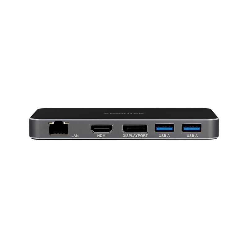 VisionTek VT400 Portable Docking Station (USB-C, MST)