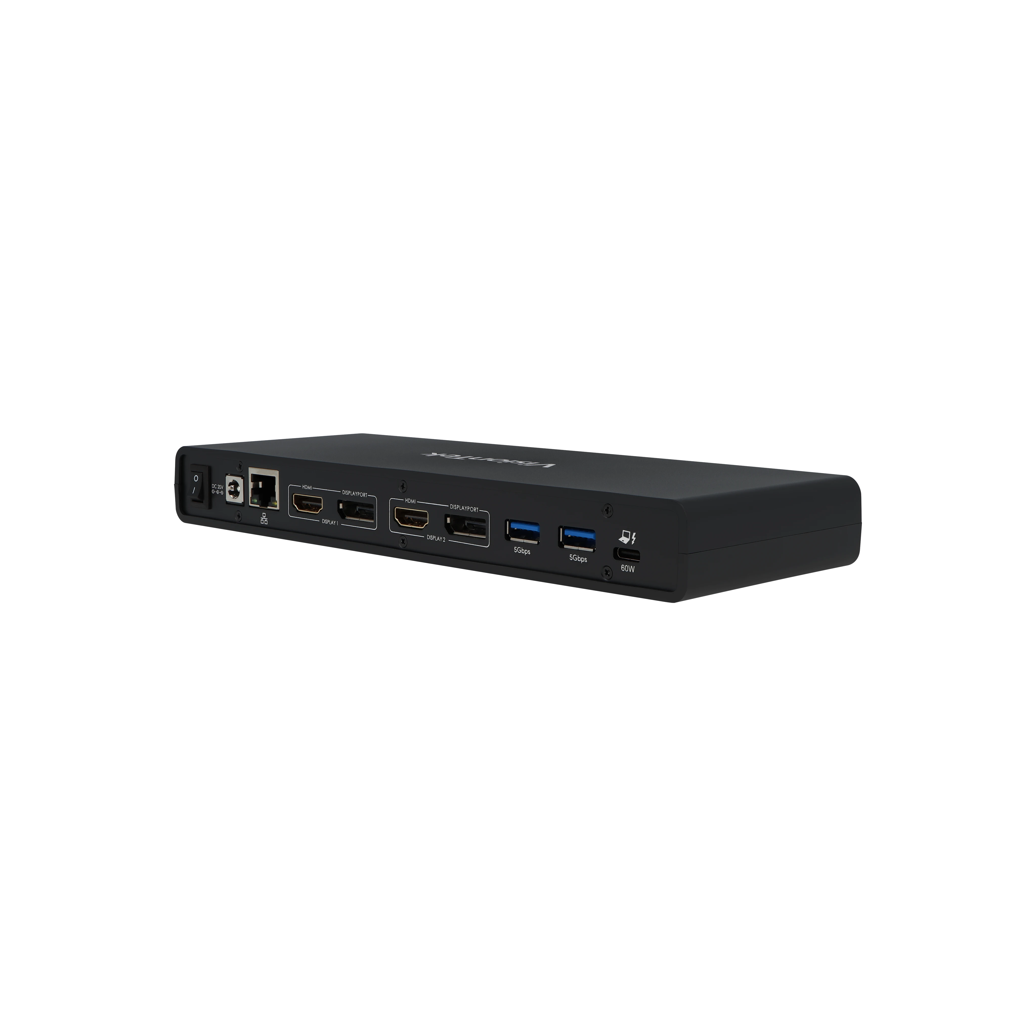 VT4500 Dual Display 4K USB 3.0 / USB-C Docking Station with Power Delivery