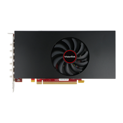 6x Gpu VisionTek Graphics Card - 8GB Radeon RX 580 GDDR5 | 6x Mini DisplayPor ...