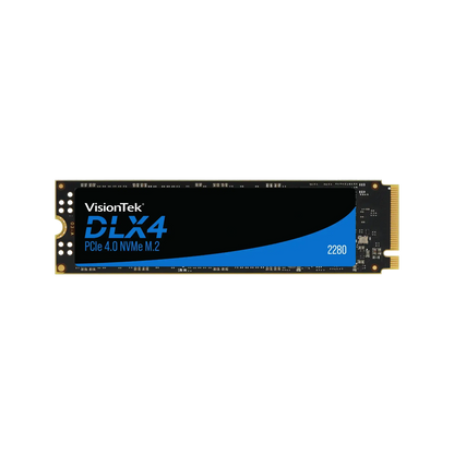 VisionTek.com - VisionTek SSD - 2TB DLX4 2280 M.2 | PCIe Gen4 NVMe | Up to 5200MB/s Read | OPAL 2.0 SED Encryption | High - Speed Secure Storage