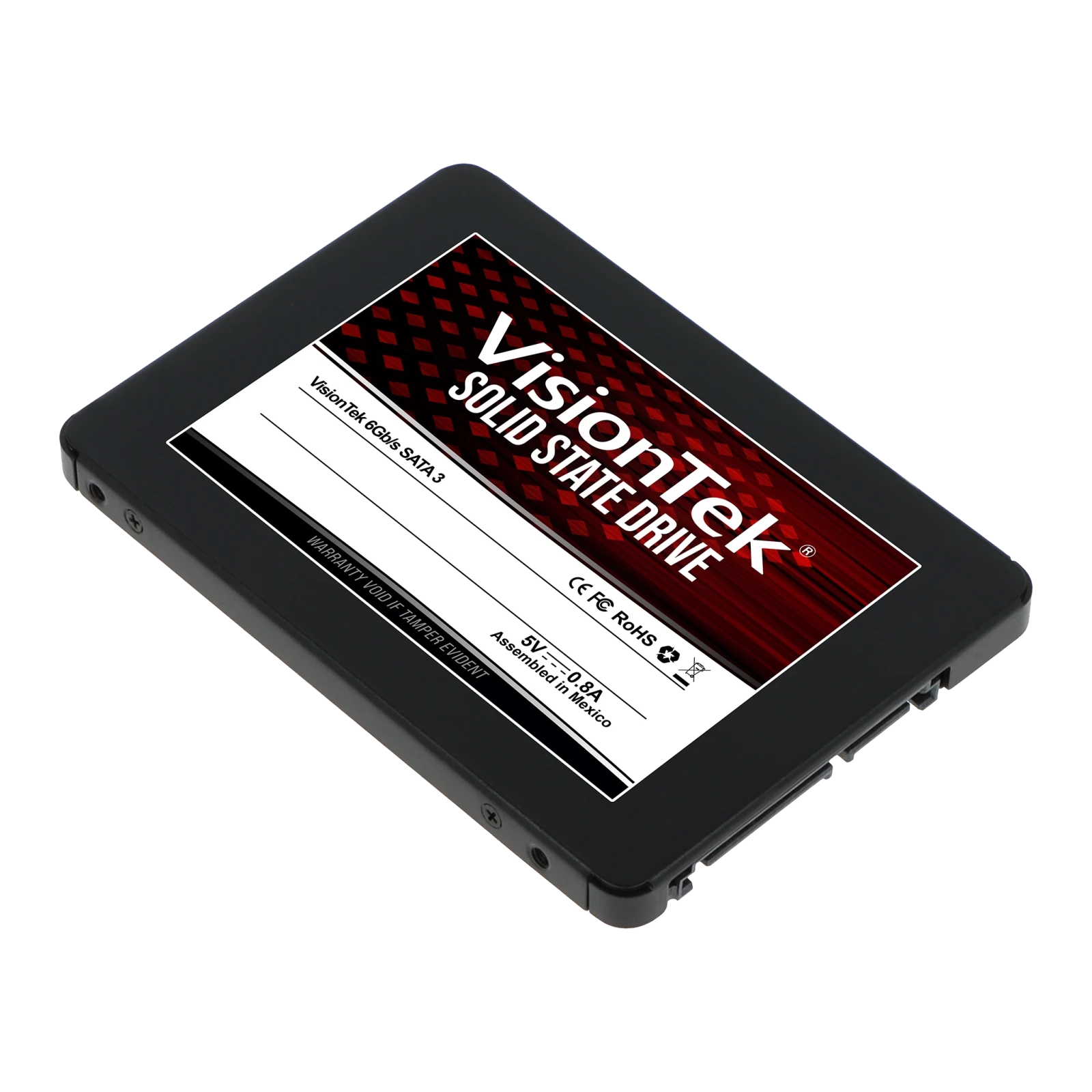 VisionTek.com - VisionTek SSD - 480GB 3D MLC 2.5" SSD | SATA 6Gb/s | Up to 550MB/s | 3D MLC NAND Storage