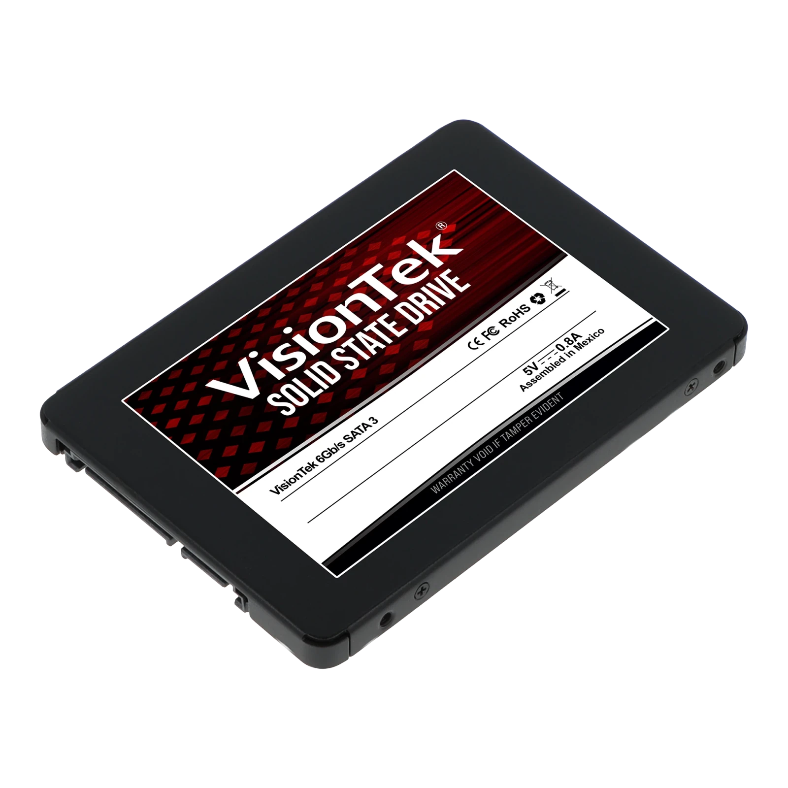 VisionTek.com - VisionTek SSD - 480GB 3D MLC 2.5" SSD | SATA 6Gb/s | Up to 550MB/s | 3D MLC NAND Storage